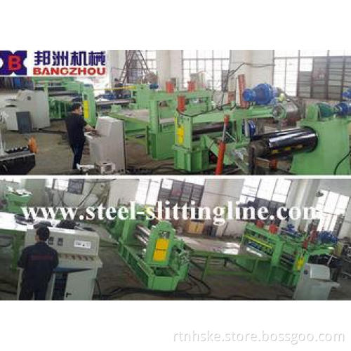 ZJX 4X1250 Hydraulic Slitting Line Machine For Hot Rolled S